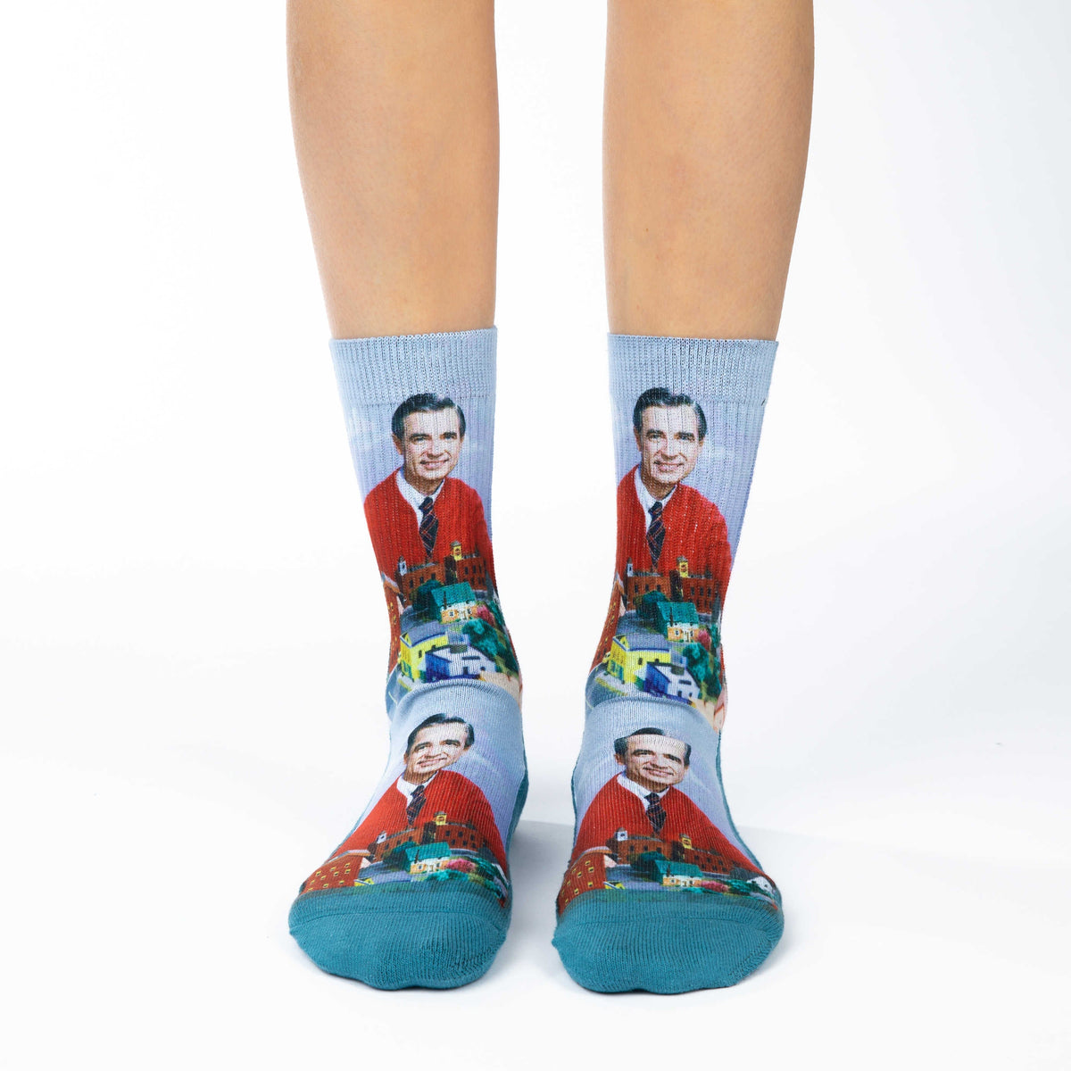 Women's Mister Rogers Make Believe Kingdom Socks
