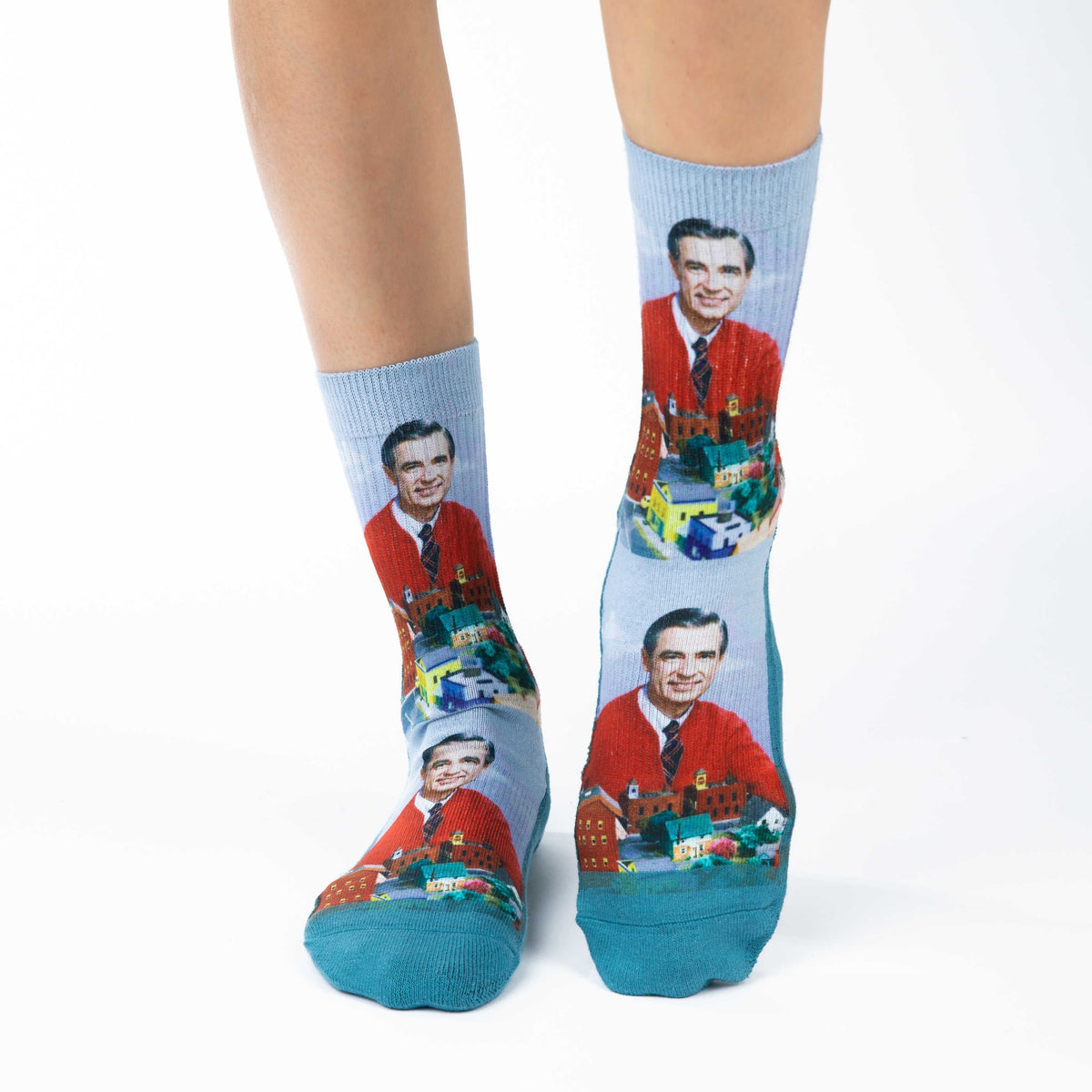 Women's Mister Rogers Make Believe Kingdom Socks