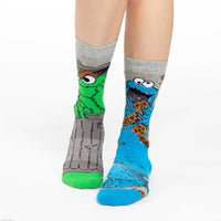 Women's Oscar and Cookie Monster Socks