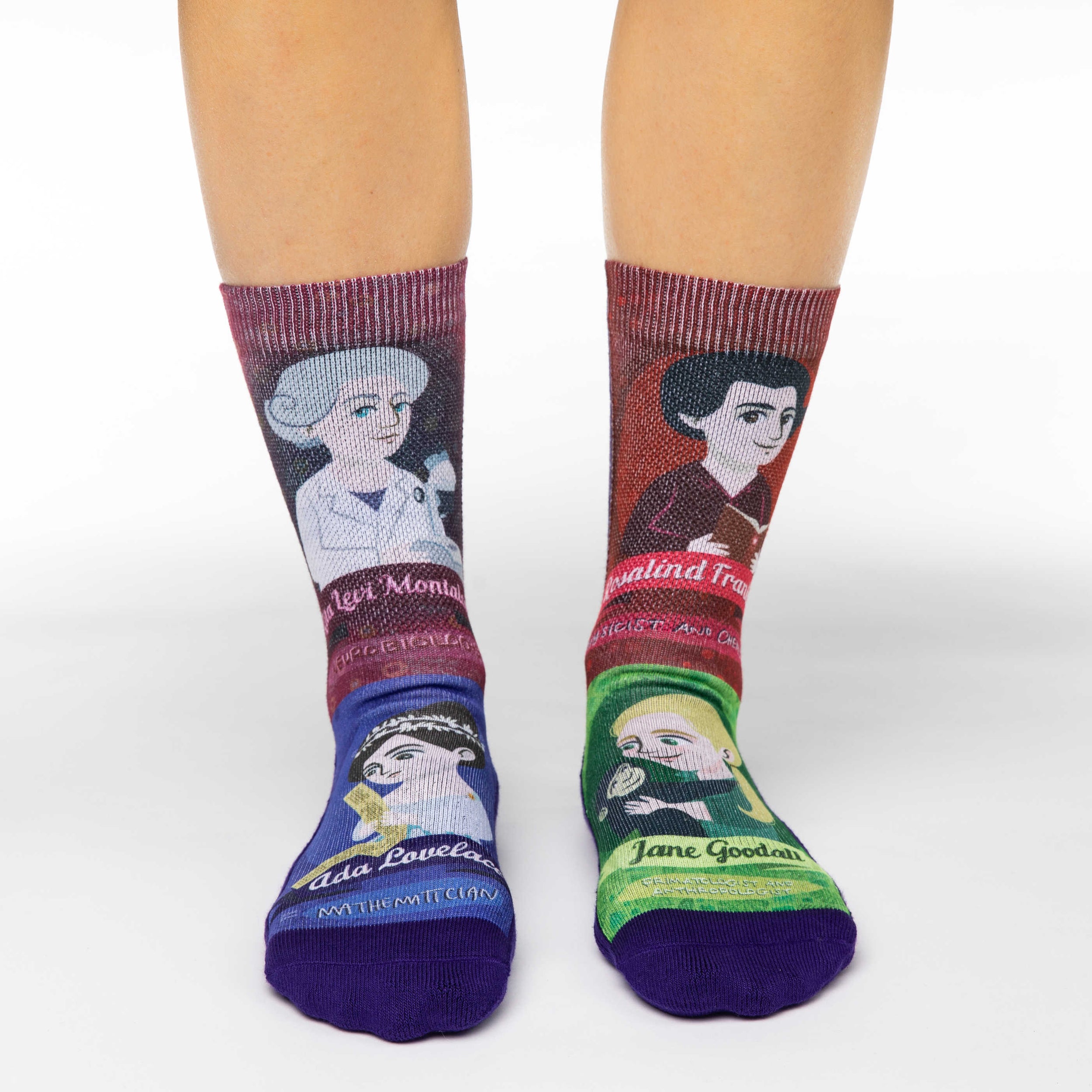 Women's Famous Women in Science Socks