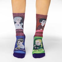 Women's Famous Women in Science Socks