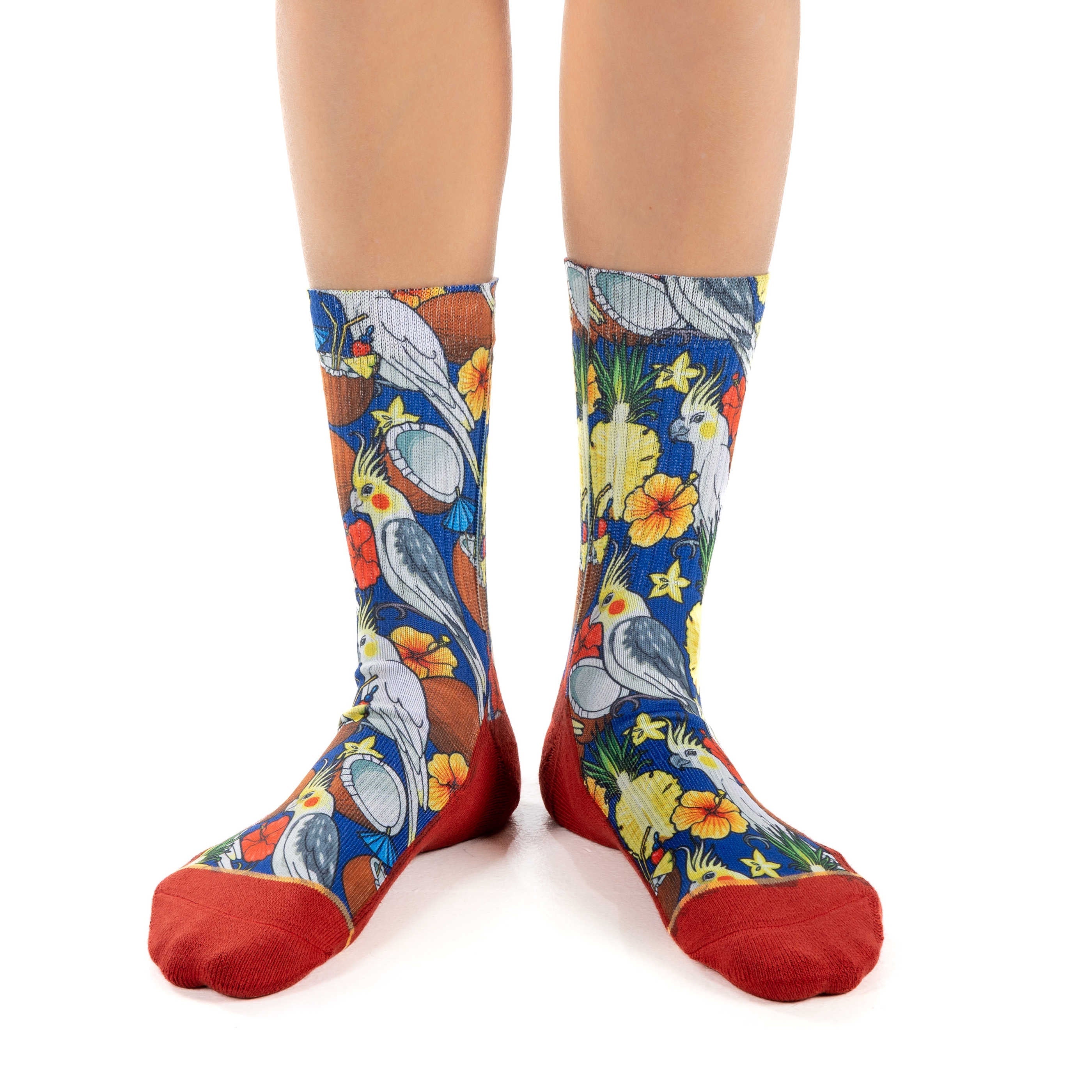 Women's Cockatoo and Coconuts Socks