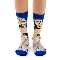 Women's Freddie Mercury Singing Socks