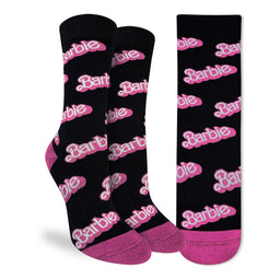 Women's Barbie, 90s Logo Socks