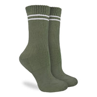 Women's Athletic Socks, Sage Green