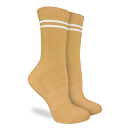 Women's Athletic Socks, Wheat