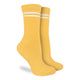 Women's Athletic Socks, Lemon Yellow