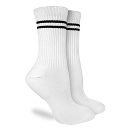 Women's Athletic Socks, White