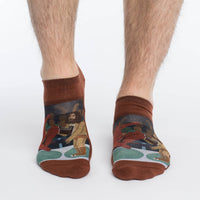 Men's Wrestling Good vs. Evil Ankle Socks