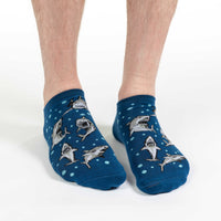Men's Shark Attack Ankle Socks