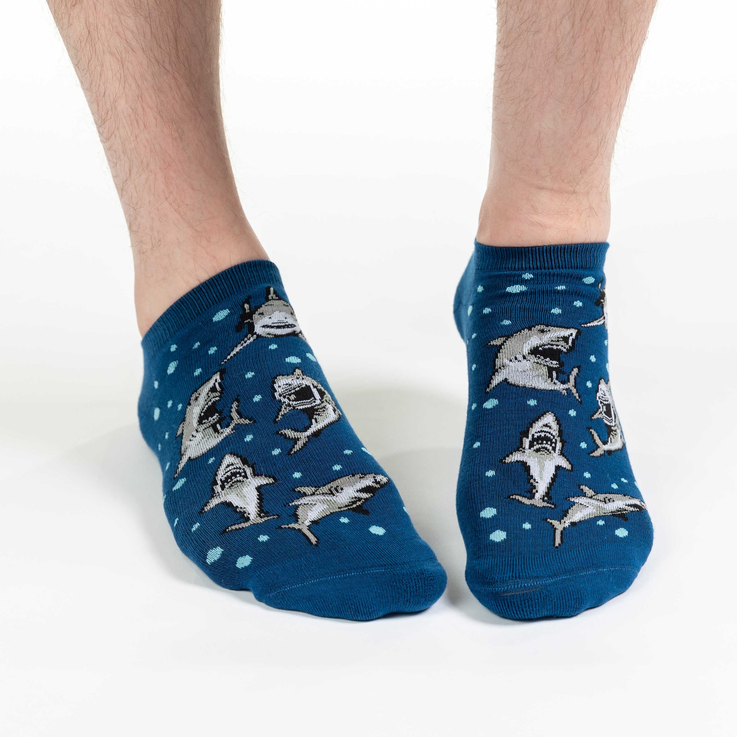 Men's Shark Attack Ankle Socks