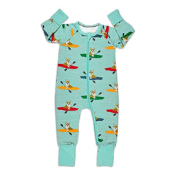 Corgi's Kayaking Baby Pajamas