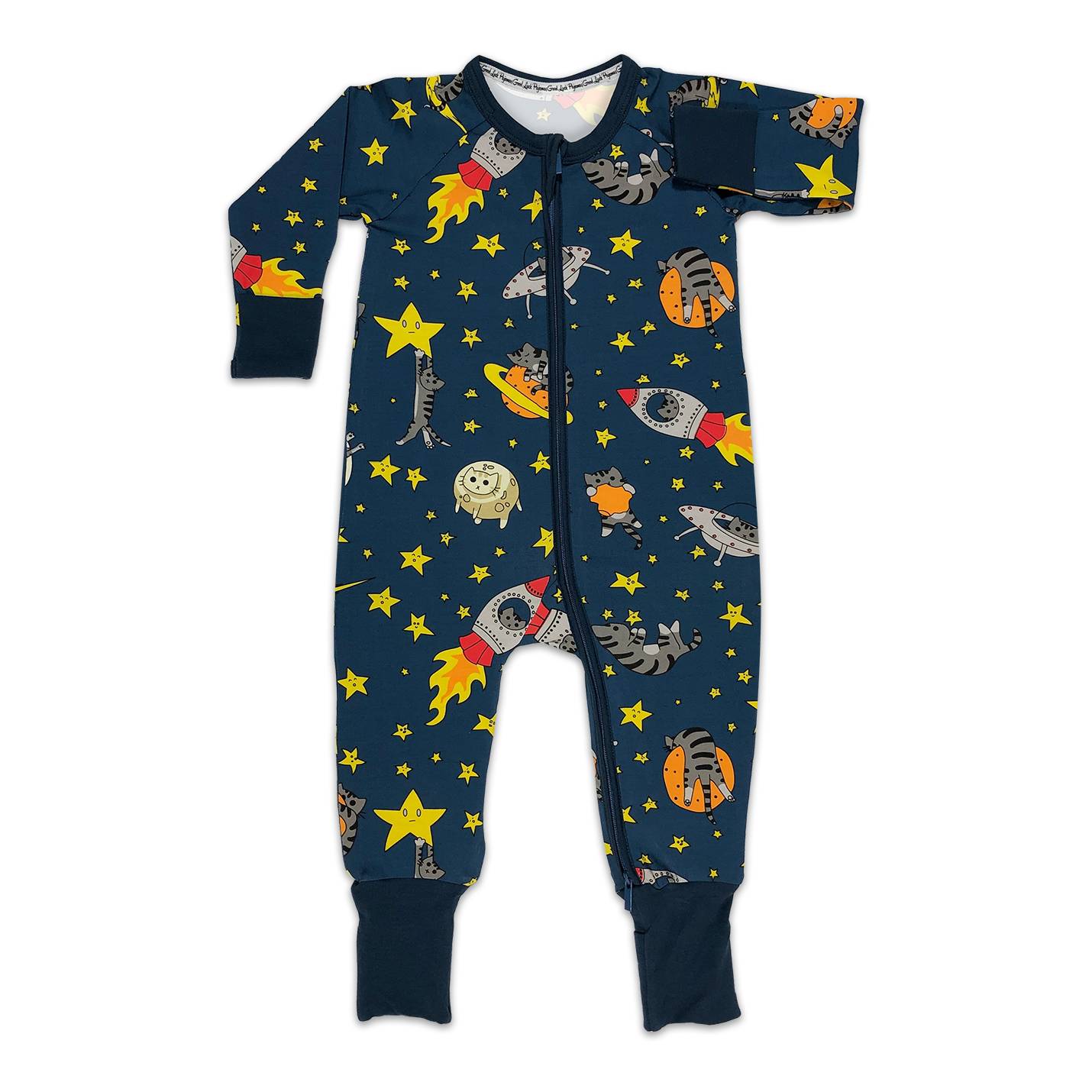 Space Cats Baby Pajamas