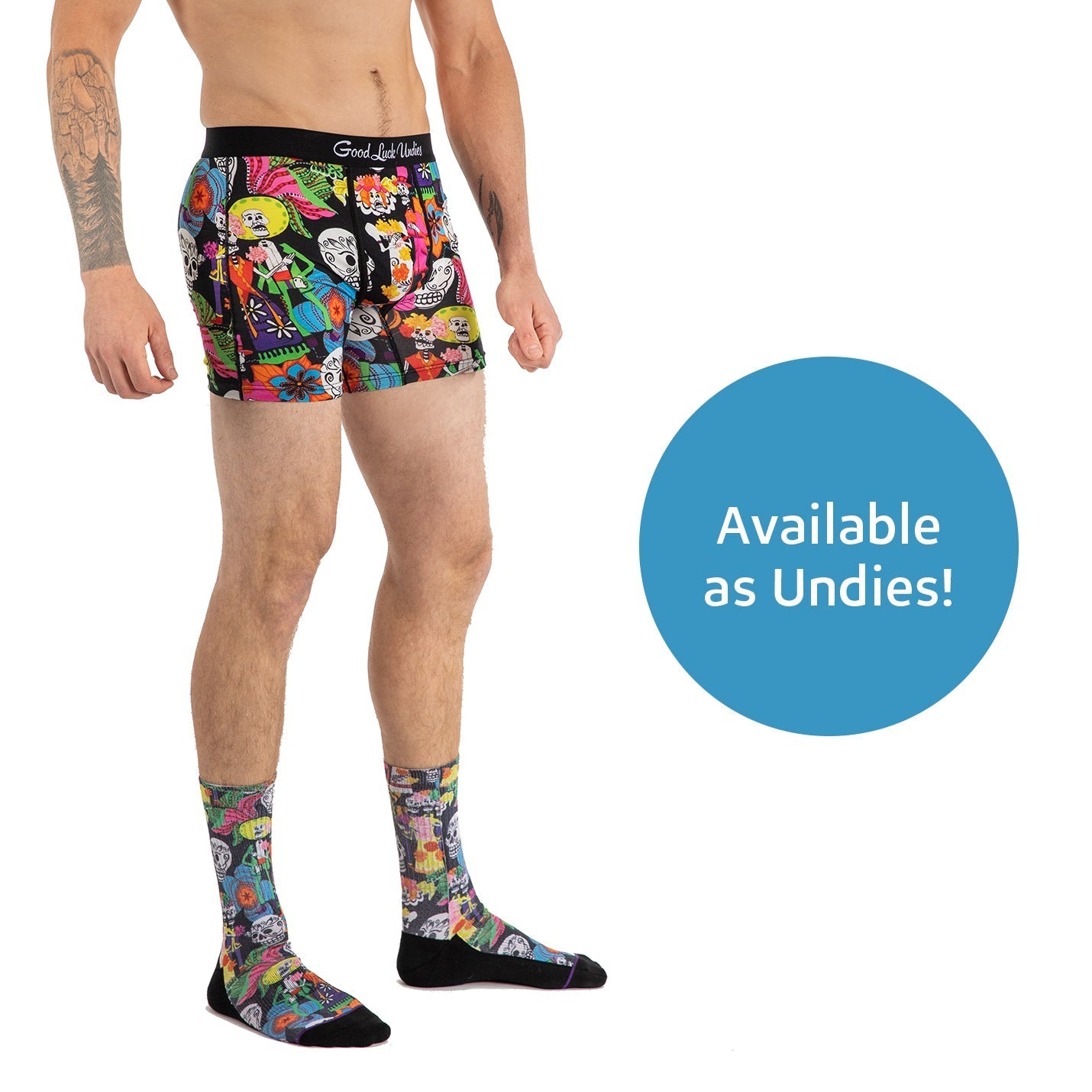 Men's Catrinos & Catrinas Skulls Socks
