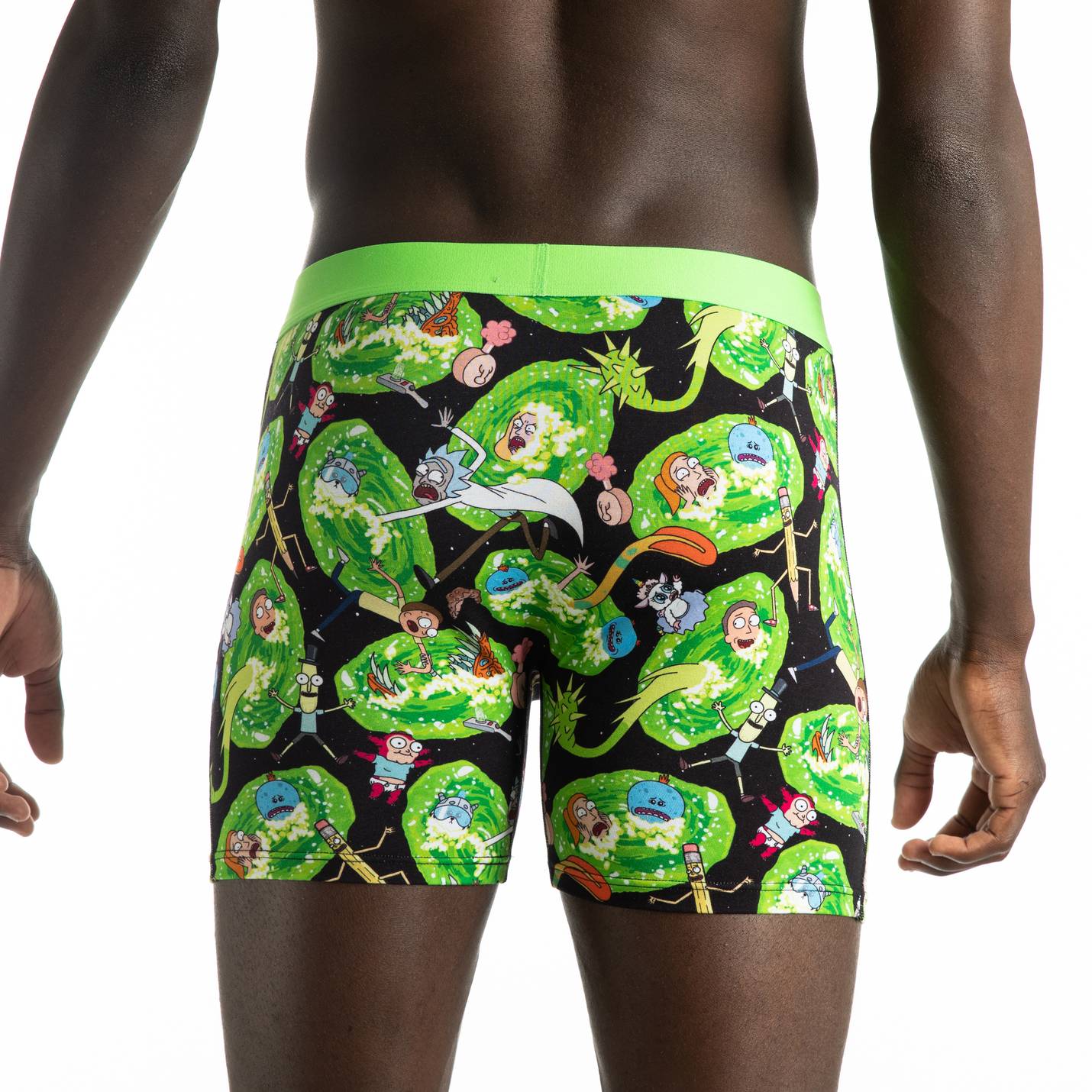 Men's Rick and Morty, Portals Underwear