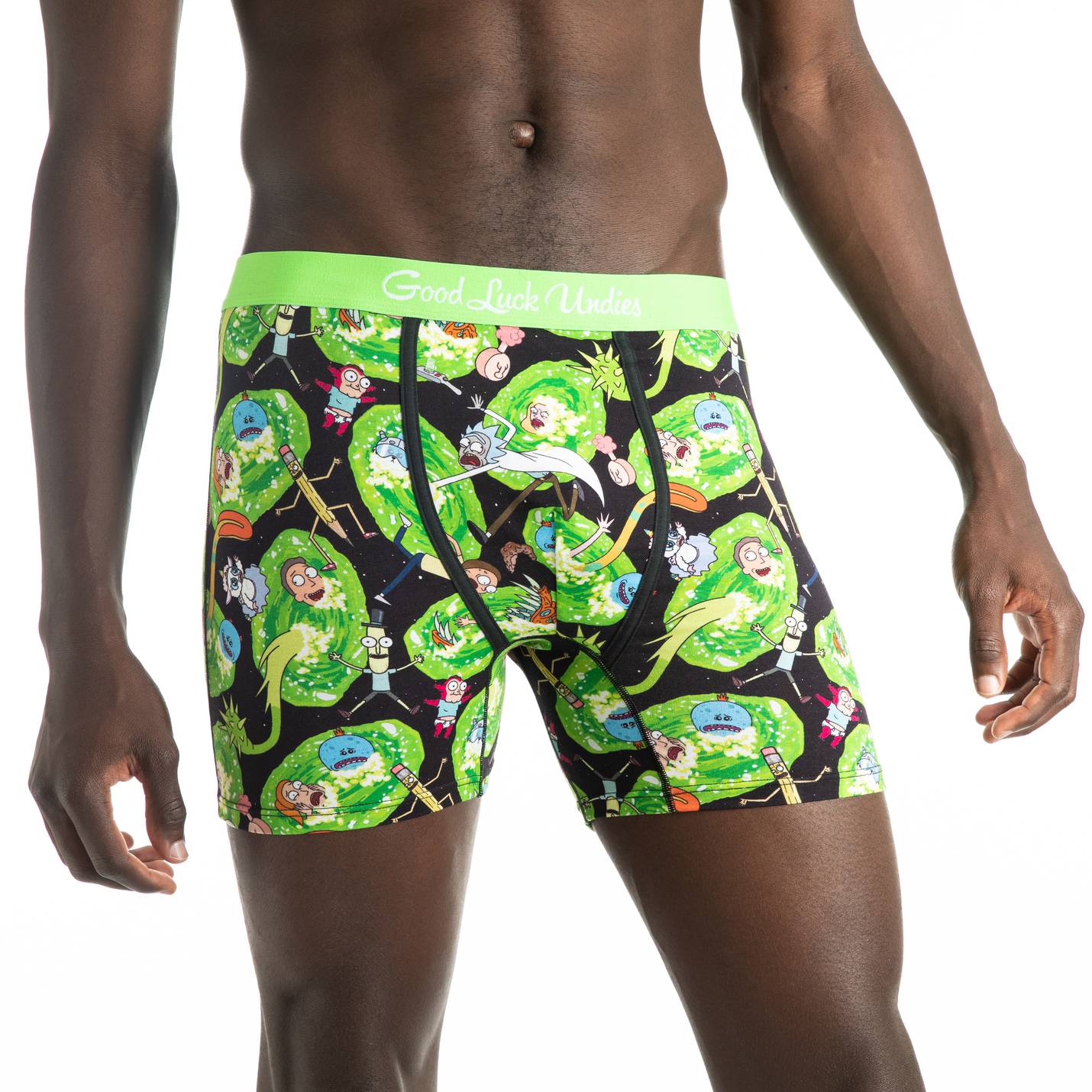 Men's Rick and Morty, Portals Underwear