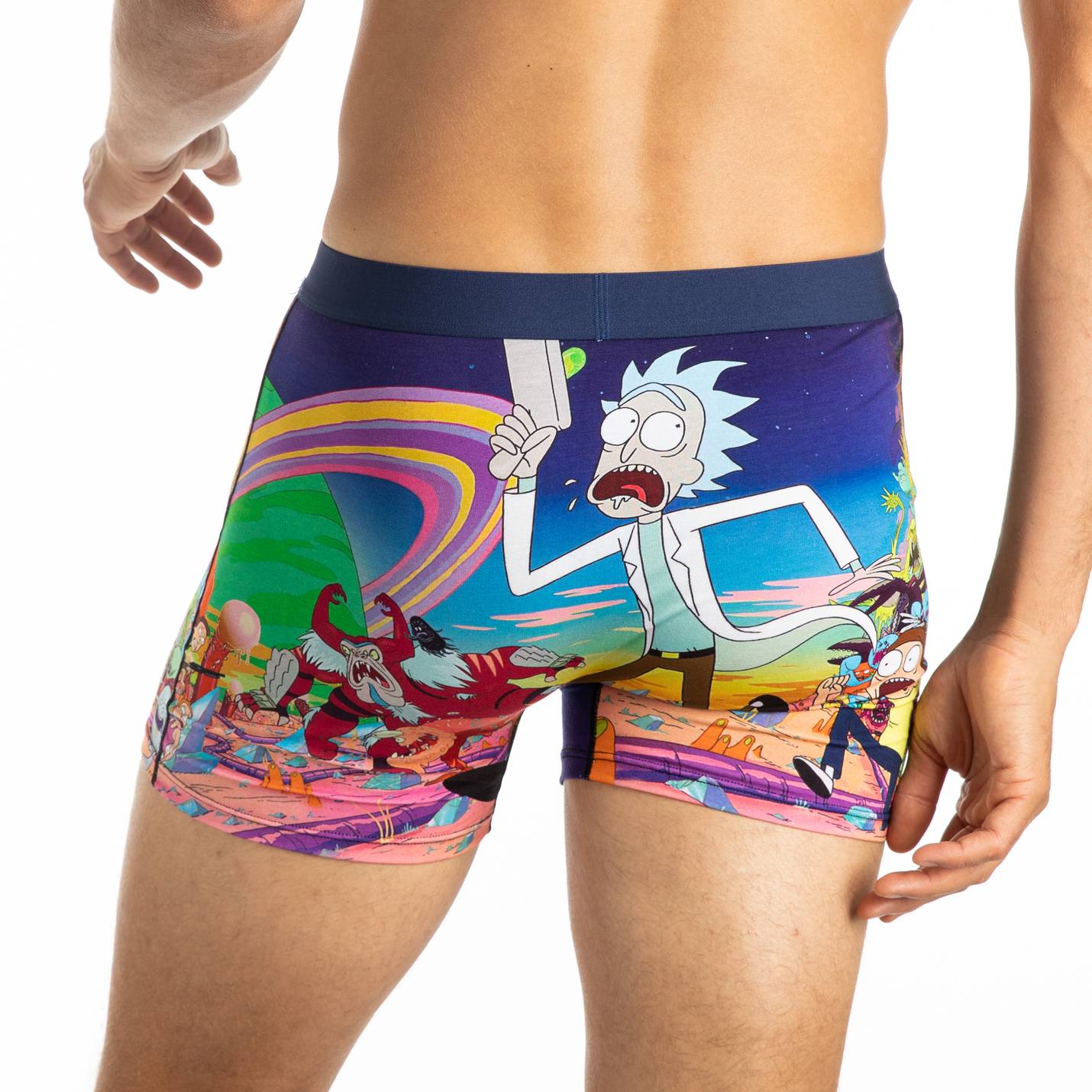 Men's Rick and Morty, Run Away! Underwear