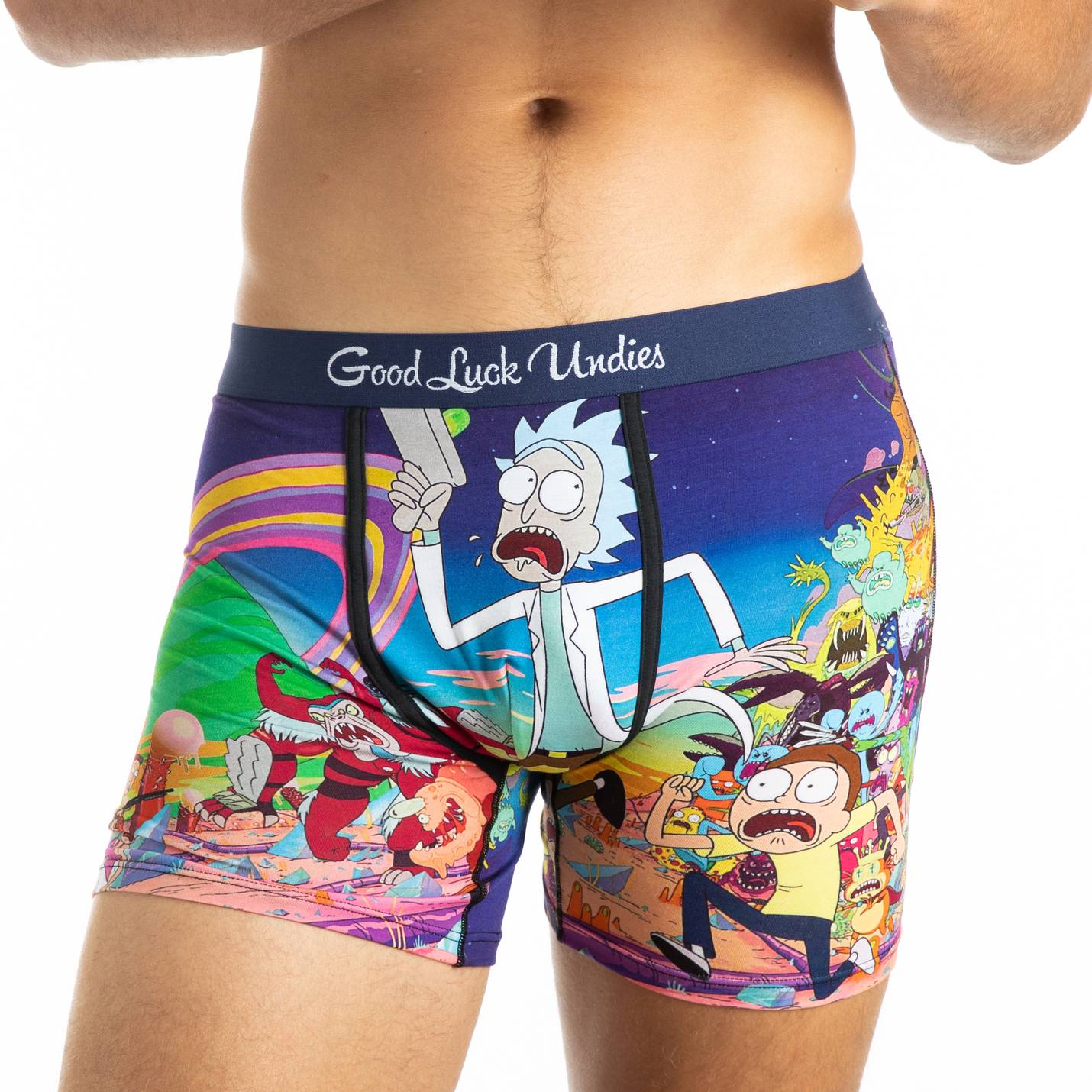 Men's Rick and Morty, Run Away! Underwear