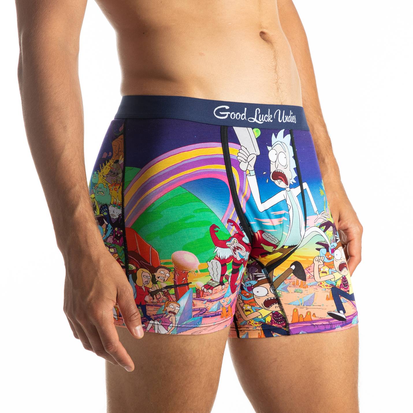 Men's Rick and Morty, Run Away! Underwear