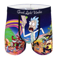 Men's Rick and Morty, Run Away! Underwear