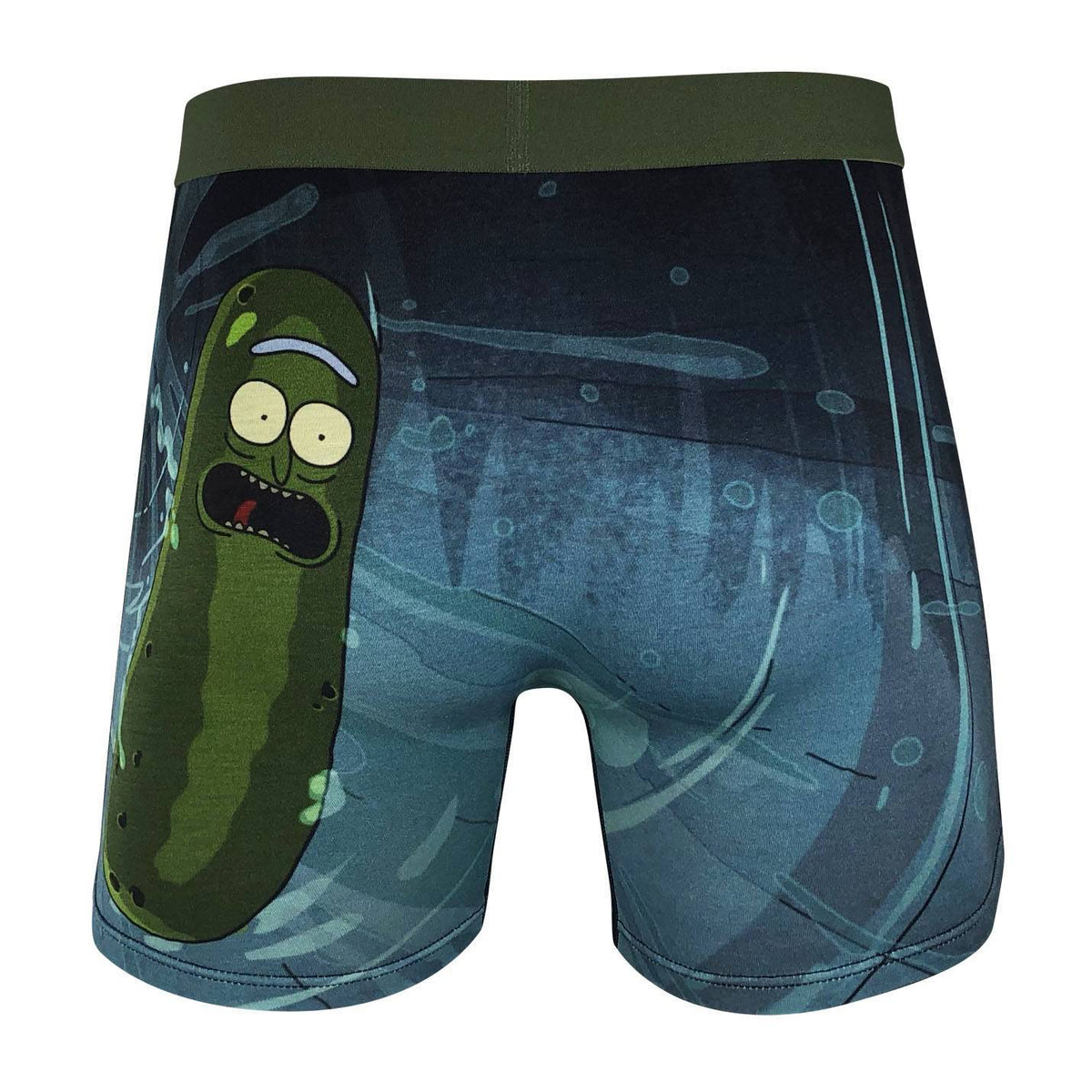 Men's Rick and Morty, Pickle Rick Sewer Escape Underwear