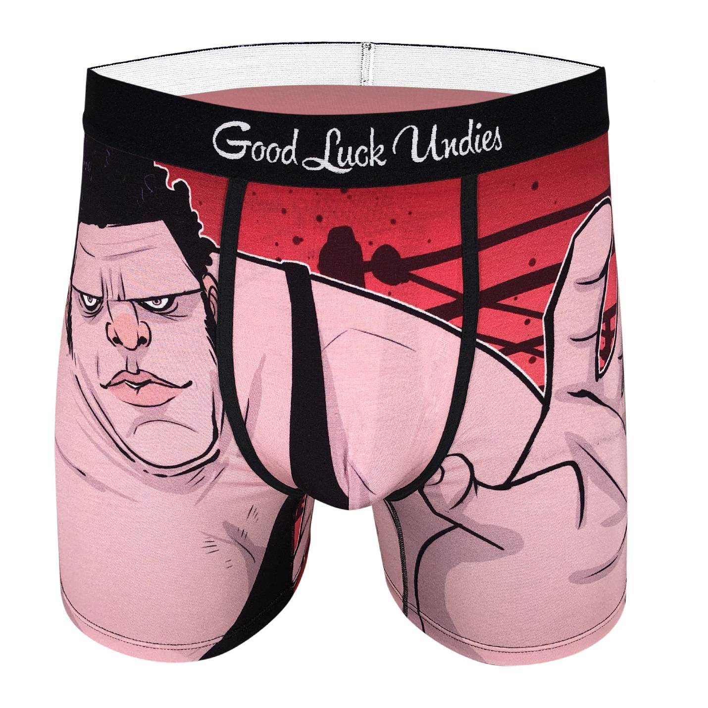Men's Andre The Giant Cartoon Underwear